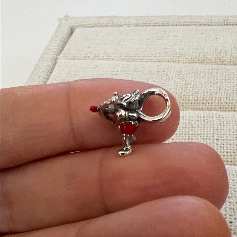 Mickey Mouse Cupid Bow and Arrow Dangle Charm